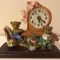 Antique Clock Figurine